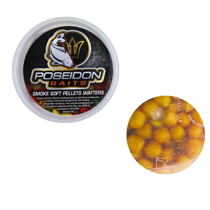 Časově Omezené Poseidon Smoke Soft Pellets Wafter Sweet Mais 10 mm